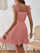 Vestido com renda