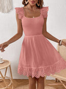 Vestido com renda