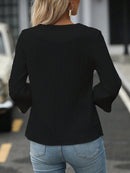 Camisa decote em V
