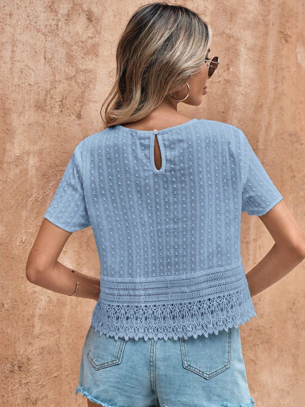 Blusa ponto suíço