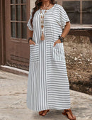 Vestido listrado