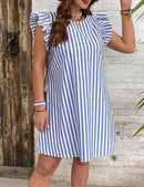 Vestido listrado