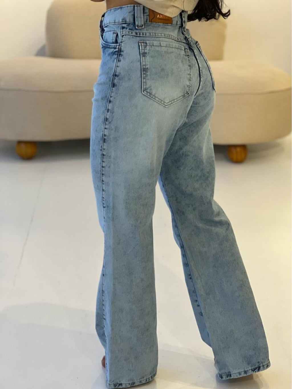 Calça Wide Leg Feminina