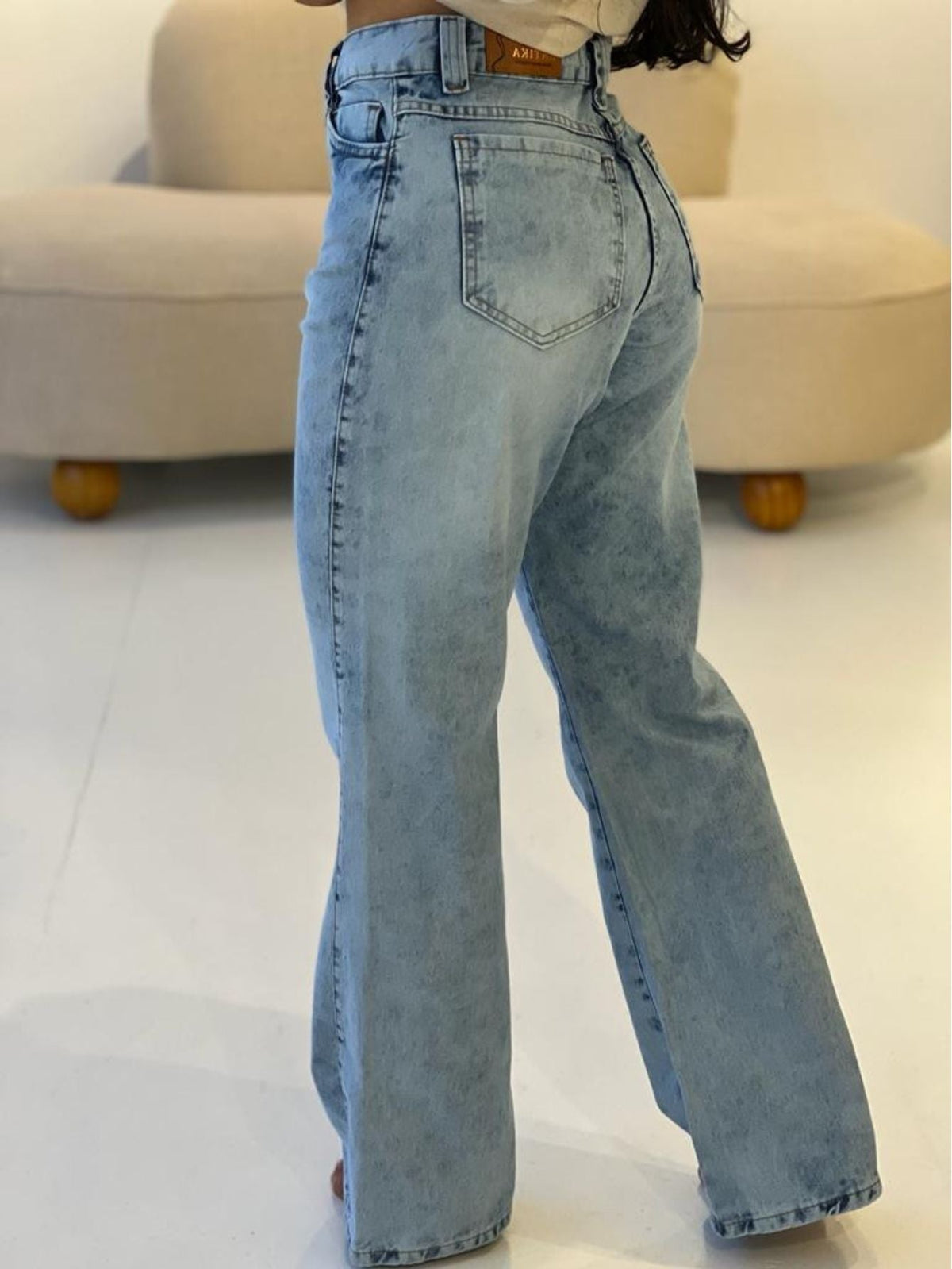 Calça Wide Leg Feminina