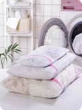 Kit com 3 Sacos De Lava Roupas Com Zíper 50x40cm