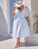 Vestido listrado