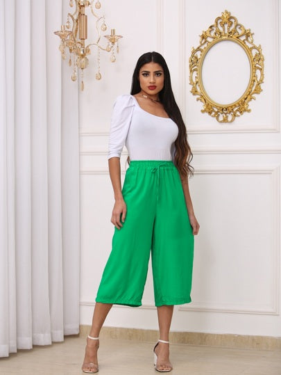 Calça pantacourt