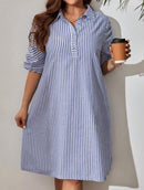 Vestido listrado