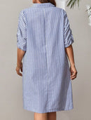 Vestido listrado