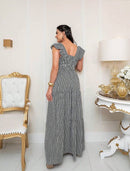 Vestido listrado