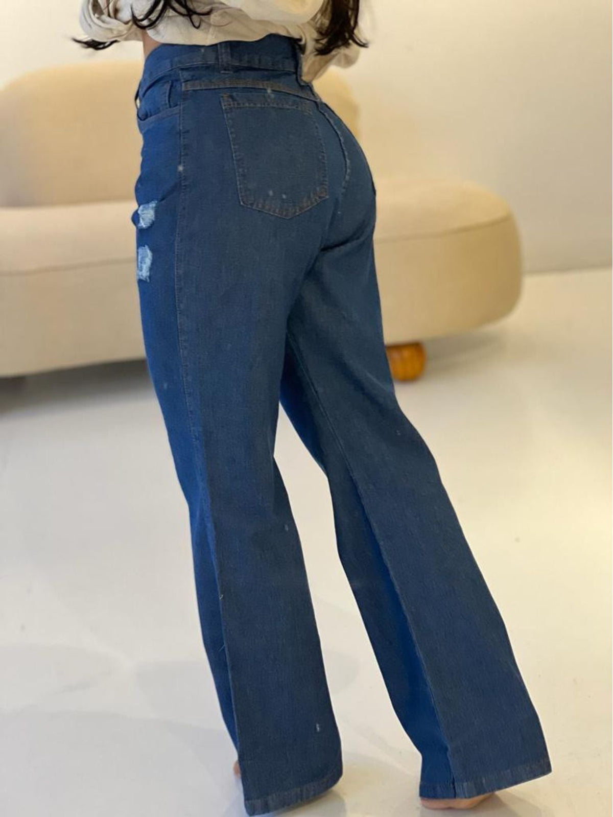 Calça Wide Leg Feminina