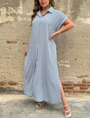 Vestido listrado
