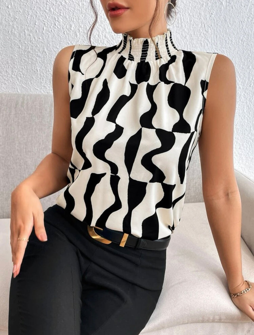 Blusa estampada