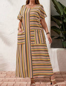 Vestido listrado