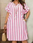 Vestido listrado