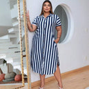Vestido listrado
