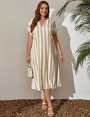 Vestido listrado