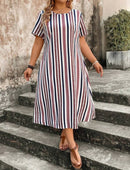 Vestido listrado