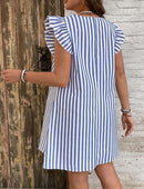 Vestido listrado