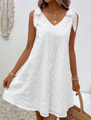 Vestido de lese com nó