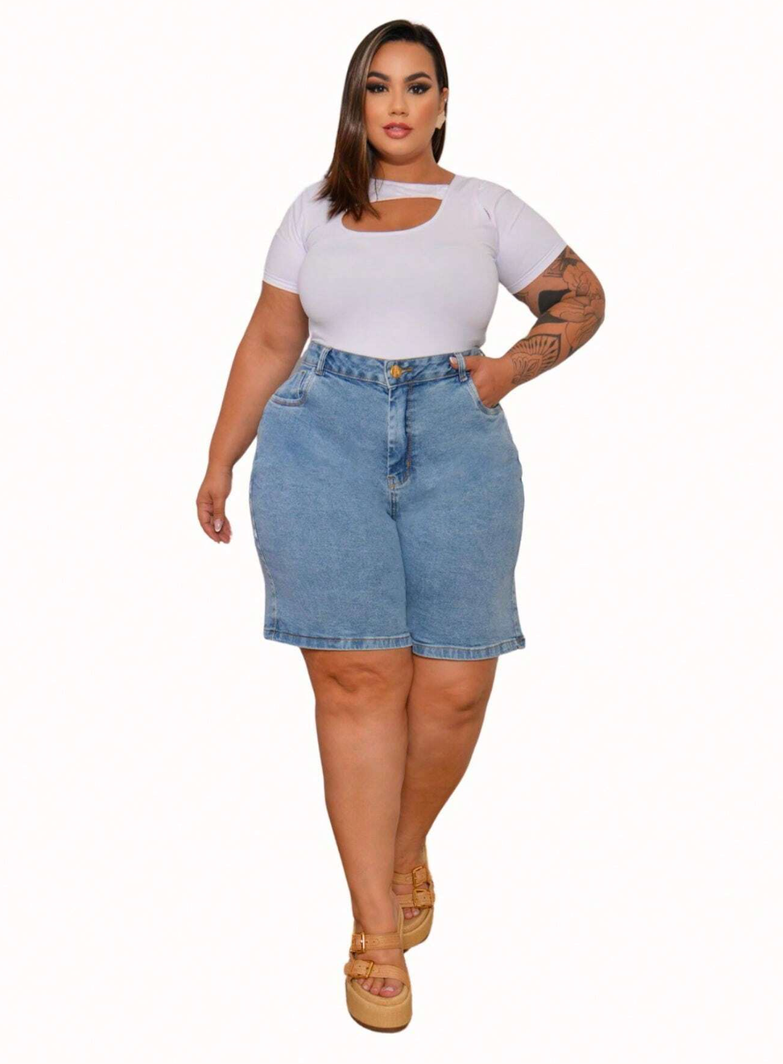 Bermuda jeans