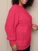 Blusa de tricô
