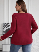 Blusa decote em V