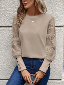 Blusa ponto suiço