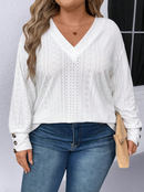 Camisa decote em V