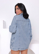 Jaqueta Jeans Feminina