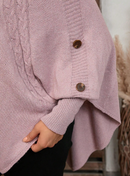 Poncho feminino