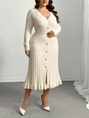 Vestido de tricô