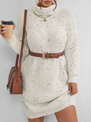 Vestido gola alta
