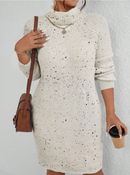Vestido gola alta