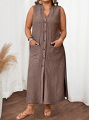 Vestido com bolsos