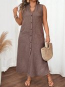 Vestido com bolsos