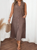 Vestido com bolsos