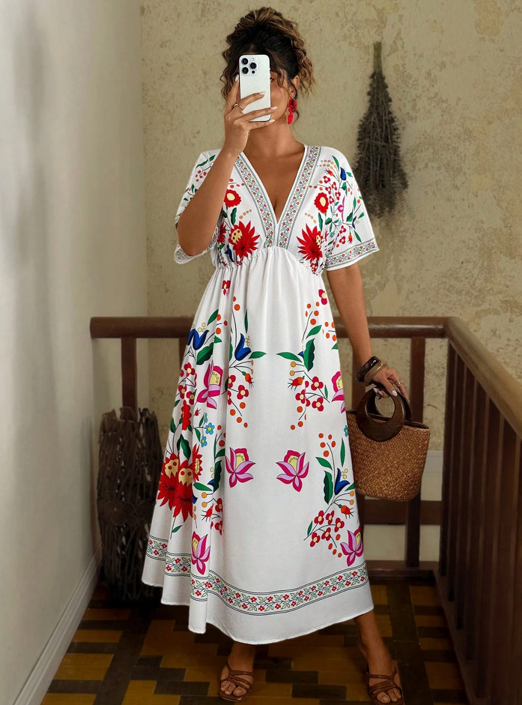Vestido estampado