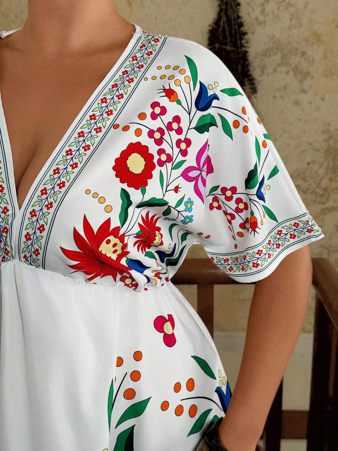 Vestido estampado
