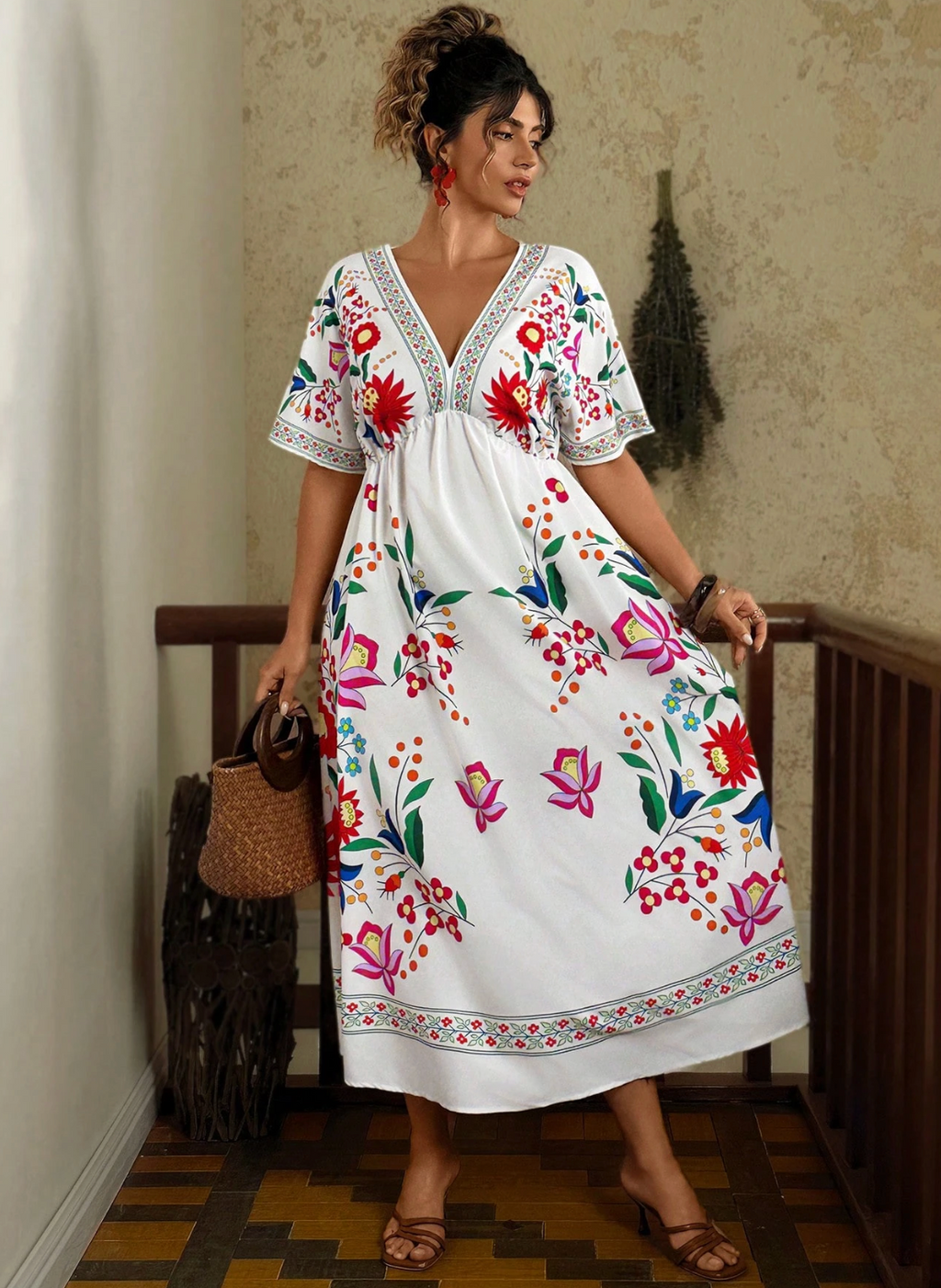 Vestido estampado