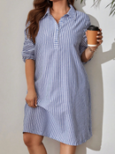 Vestido listrado