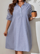 Vestido listrado