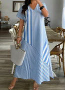 Vestido listrado