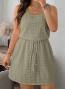 Vestido malha lese