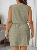 Vestido malha lese