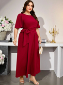 Vestido detalhe de transpasse