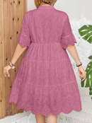 Vestido de lese color