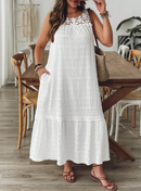 Vestido longo luxo