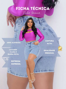 Bermuda Jeans Feminina