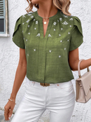 Blusa com bordado